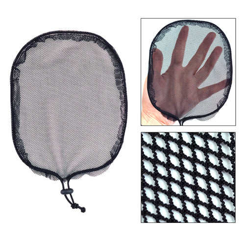 1 Pc Hair Bun Net Ponytail Hair Net with Adjustable Strap Base Wig Cap for Making Ponytail Afro Puff Hair Bundles Hairnets